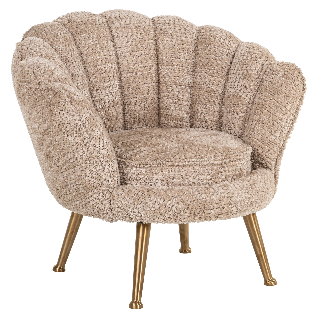 Loungestoel Charly lovely kids beige - Afbeelding 2
