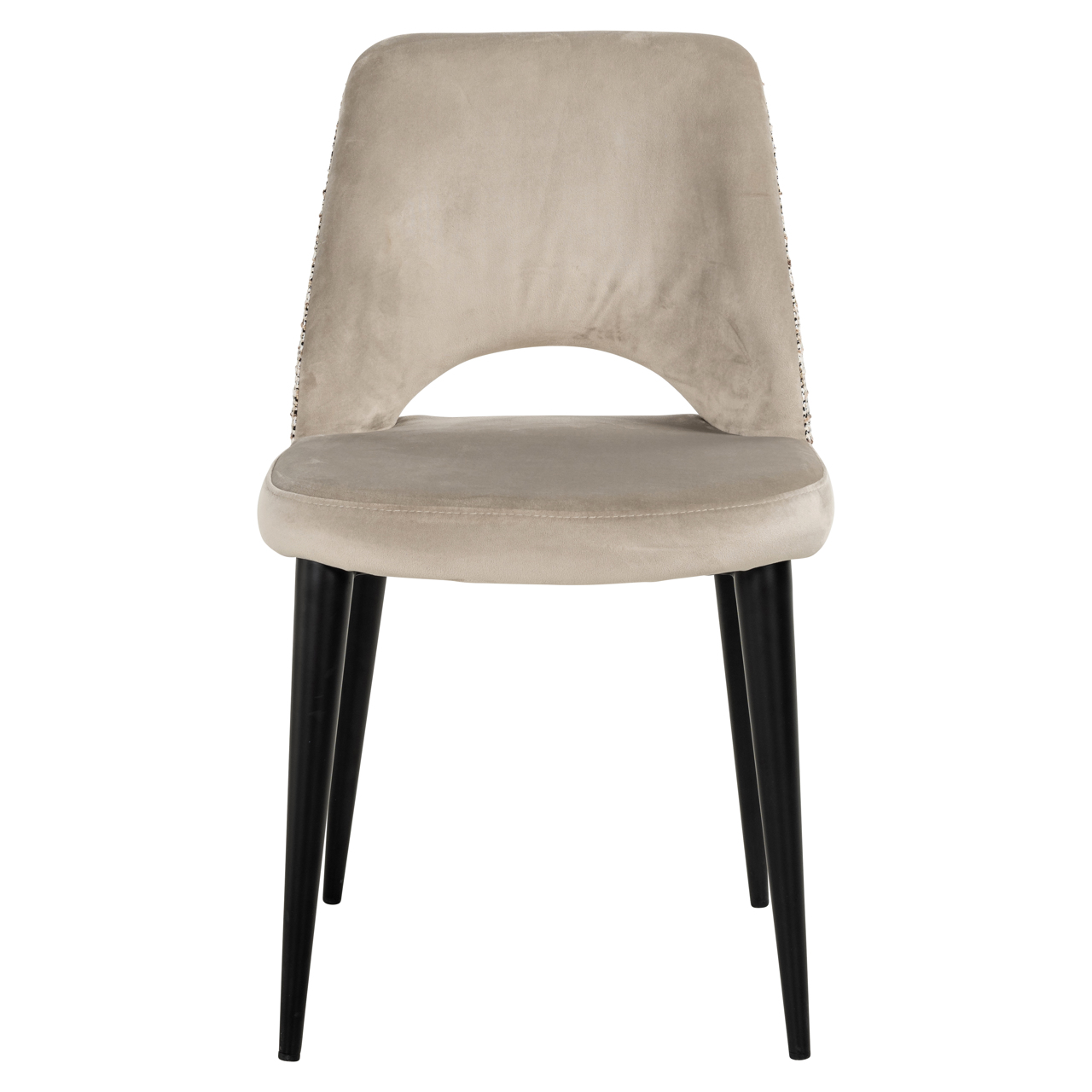 Eetkamerstoel Tabitha trendy brandvertragend naturel set van 2 - Afbeelding 6