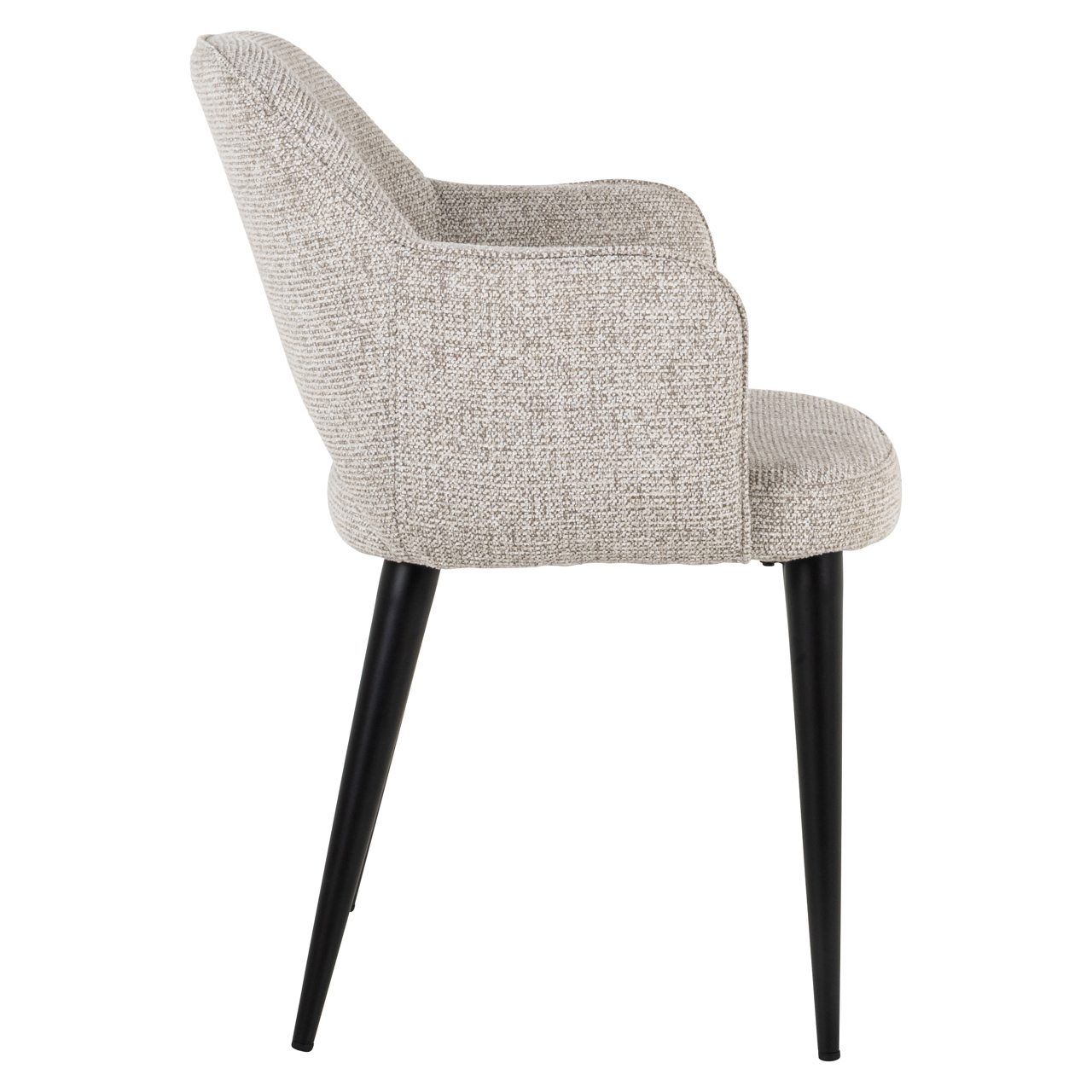 Eetkamerstoel Giovanna fancy brandvertragend naturel - Afbeelding 4