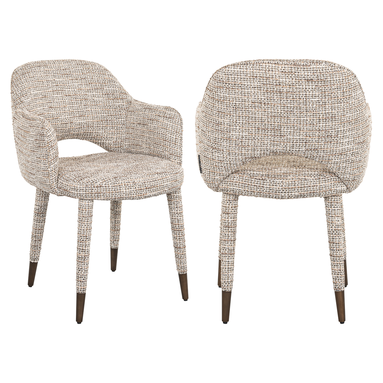 Eetkamerstoel Donnatella trendy naturel