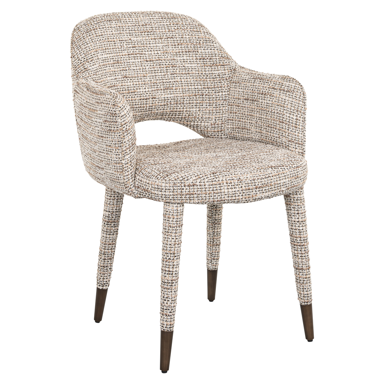 Eetkamerstoel Donnatella trendy naturel - Afbeelding 2