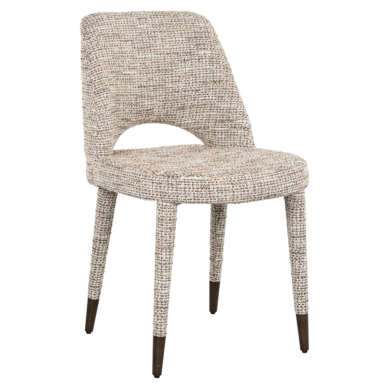 Eetkamerstoel Cecilia trendy naturel set van 2 - Afbeelding 3