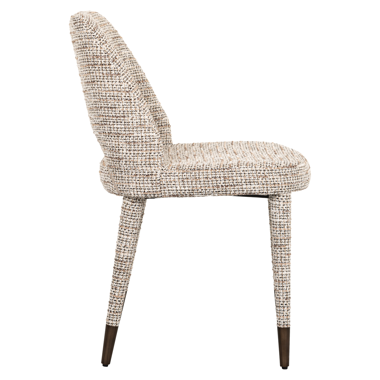 Eetkamerstoel Cecilia trendy naturel set van 2 - Afbeelding 4