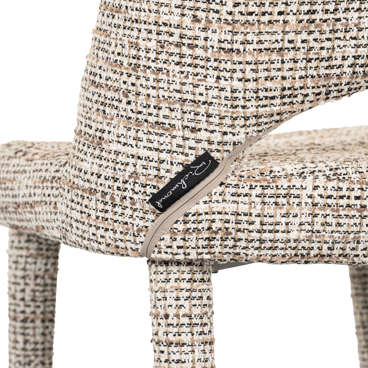 Eetkamerstoel Cecilia trendy naturel set van 2 - Afbeelding 7