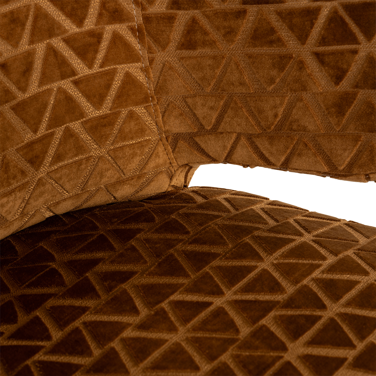 Barstoel Indigo old gold triangle - Afbeelding 7