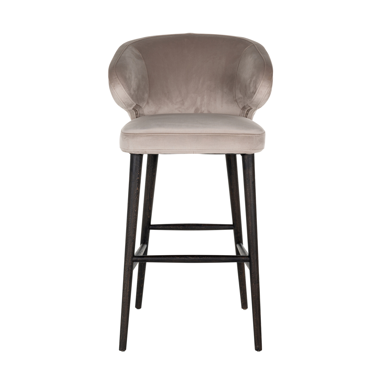 Barstoel indigo khaki velours - Afbeelding 5
