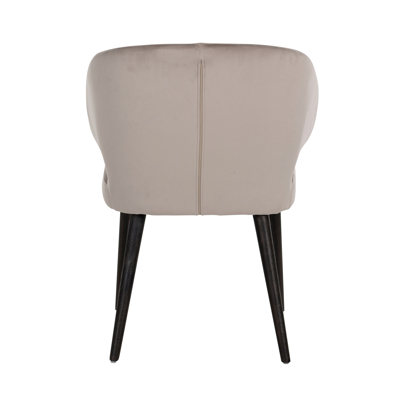 Eetkamerstoel indigo khaki velours - Afbeelding 4