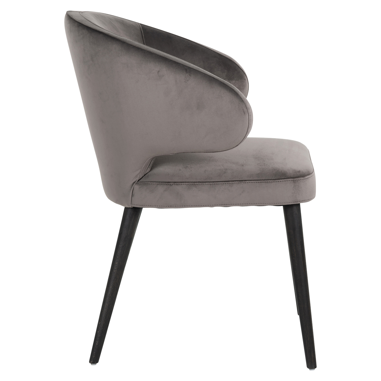 Eetkamerstoel Indigo stone velvet - Afbeelding 4