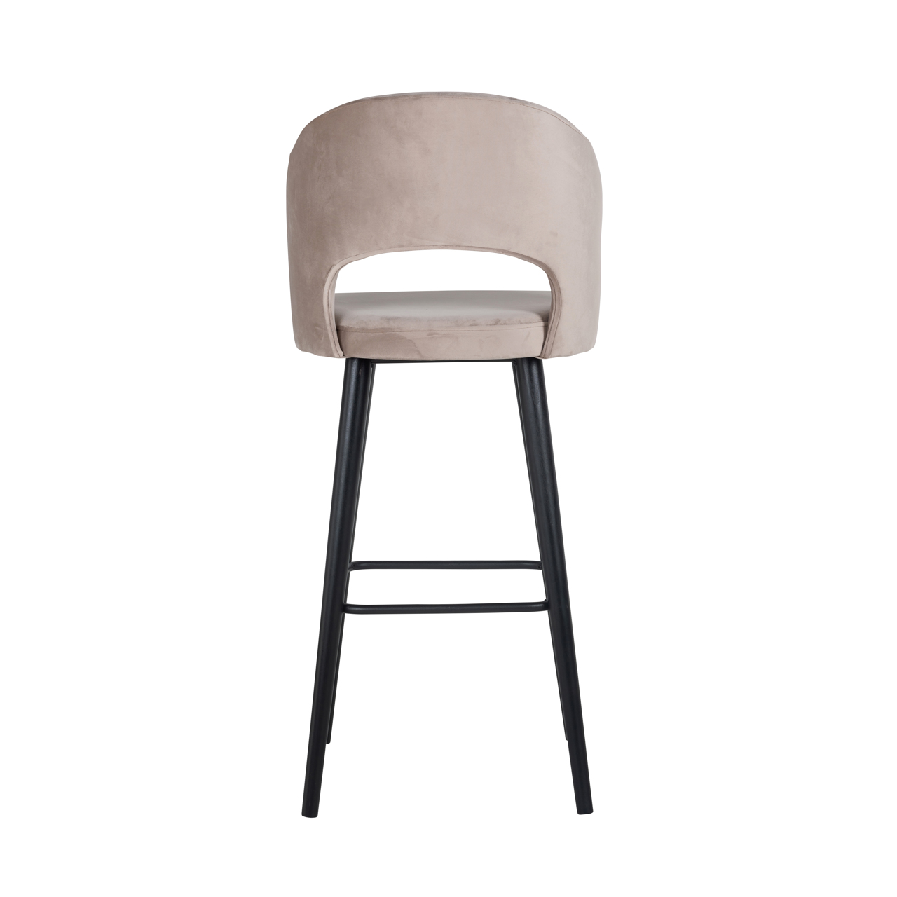 Barstoel Savoy khaki velvet - Afbeelding 4