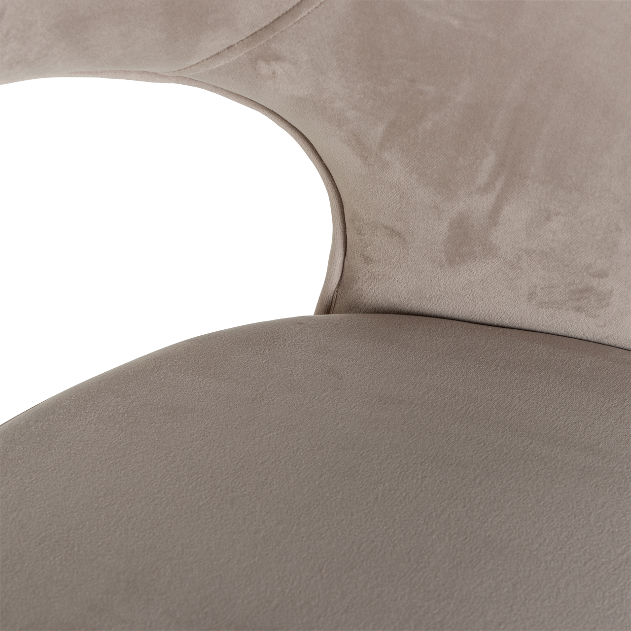 Barstoel Savoy khaki velvet - Afbeelding 7