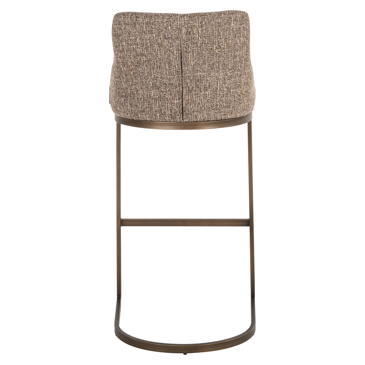 Barstoel Bolton bruin tweed set van 2 - Afbeelding 5