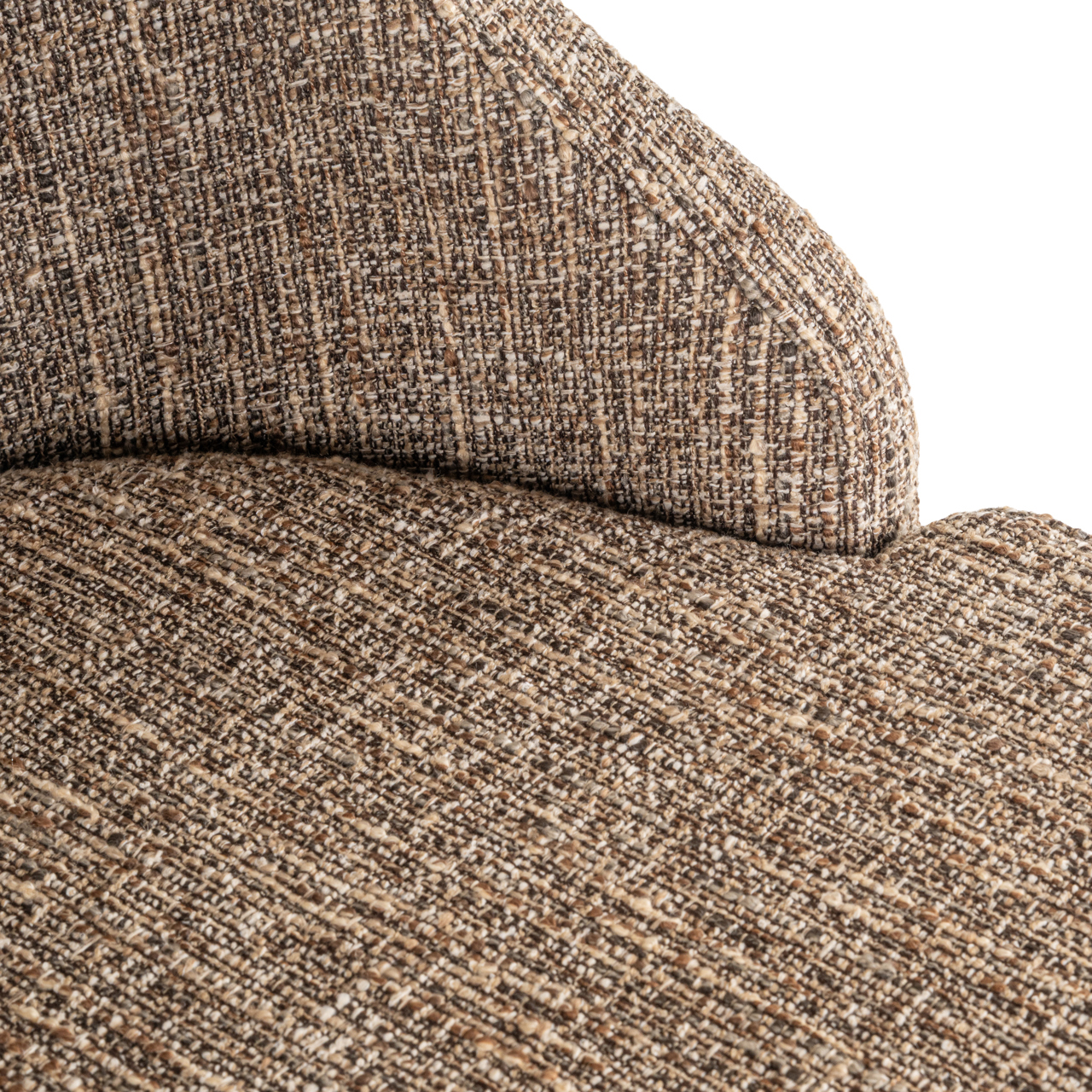 Barstoel Bolton bruin tweed set van 2 - Afbeelding 7