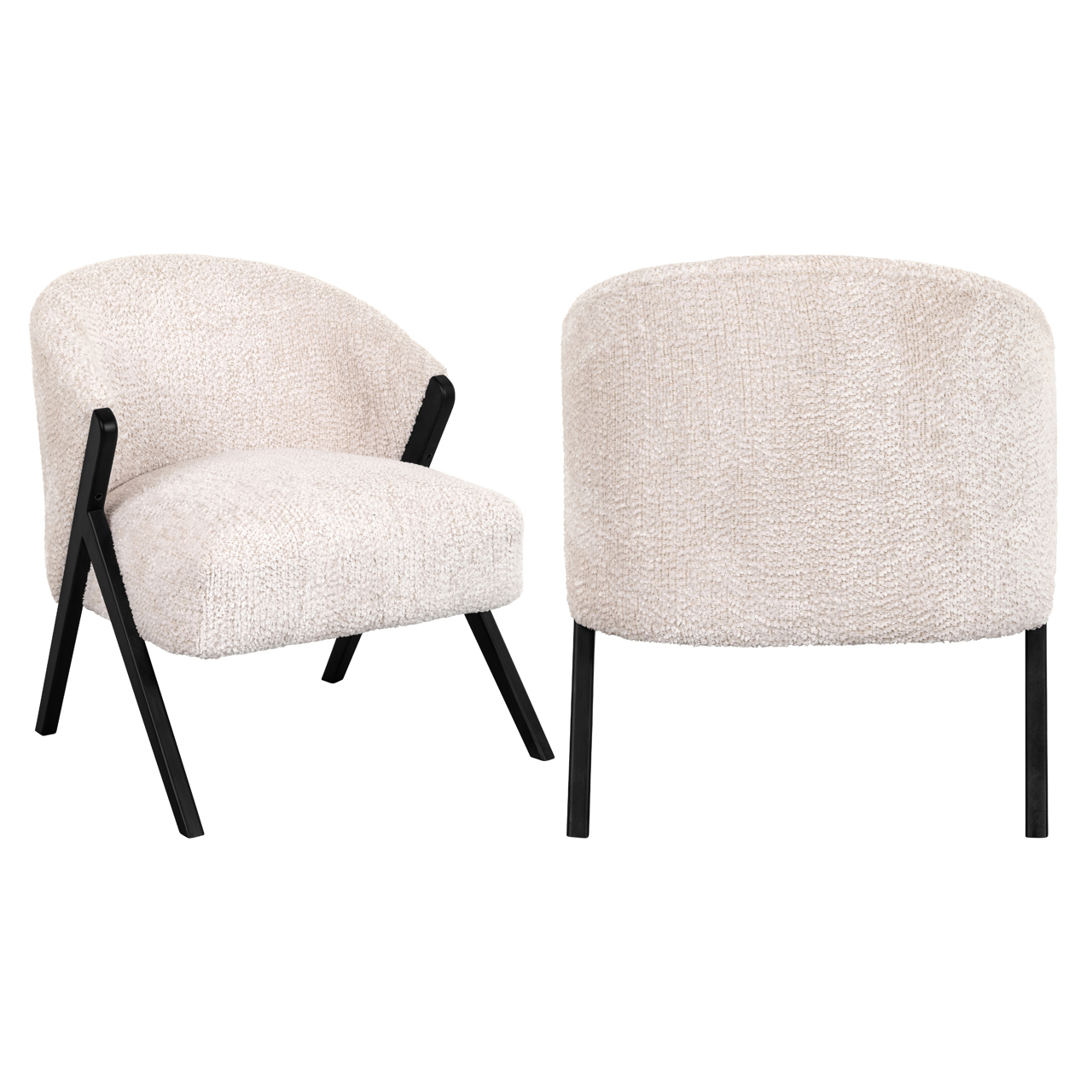 Loungestoel Mia op maat brandvertragend