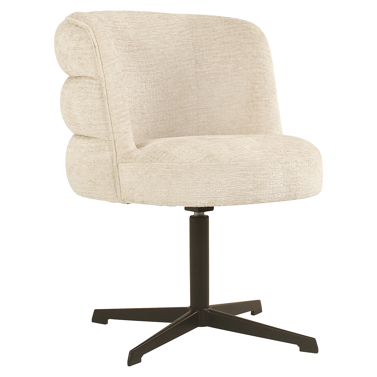 Eetkamerstoel Alexander Jones cream fusion swivel (Chadwick) - Afbeelding 2