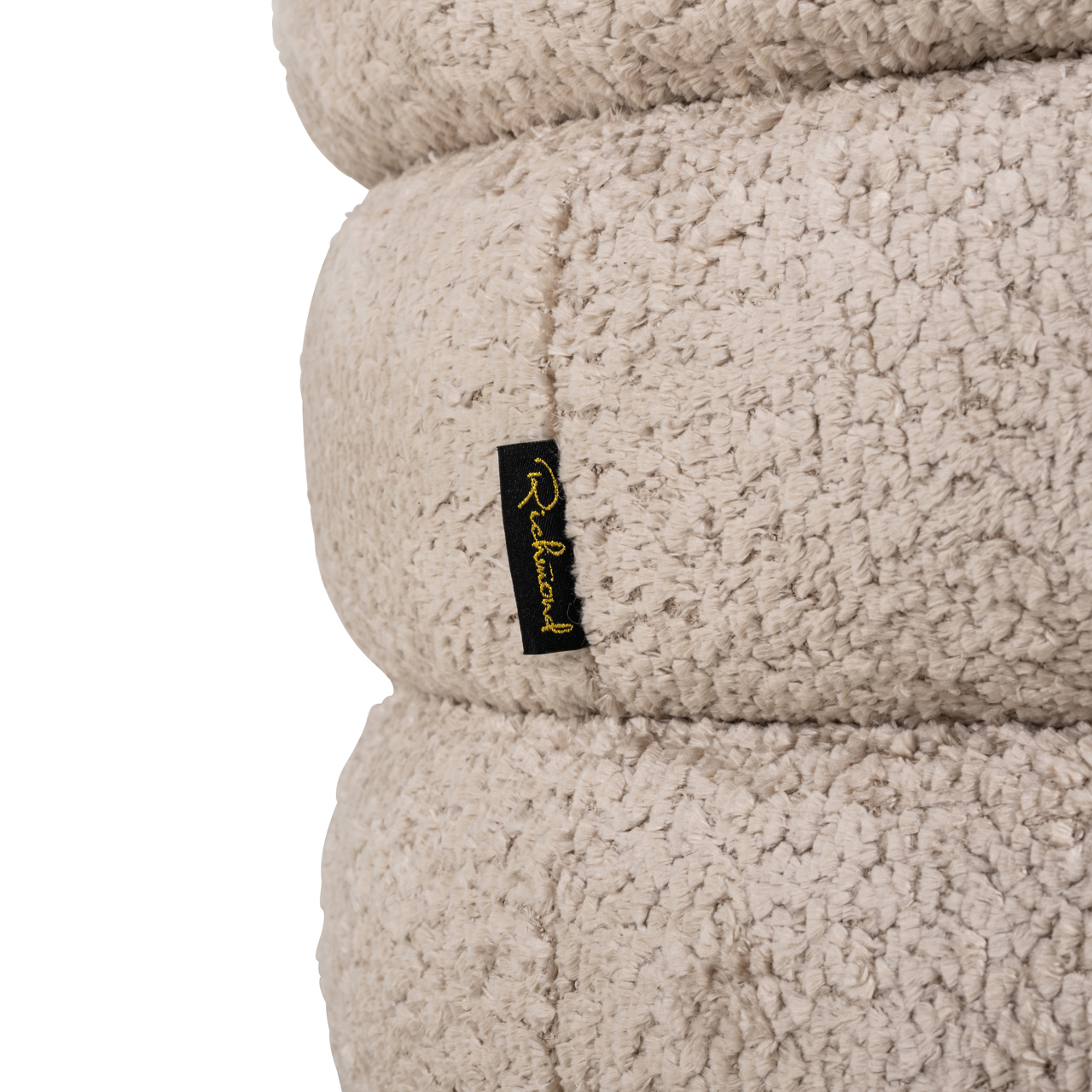 Voetenbank Poef Adele sheep naturel - Afbeelding 4