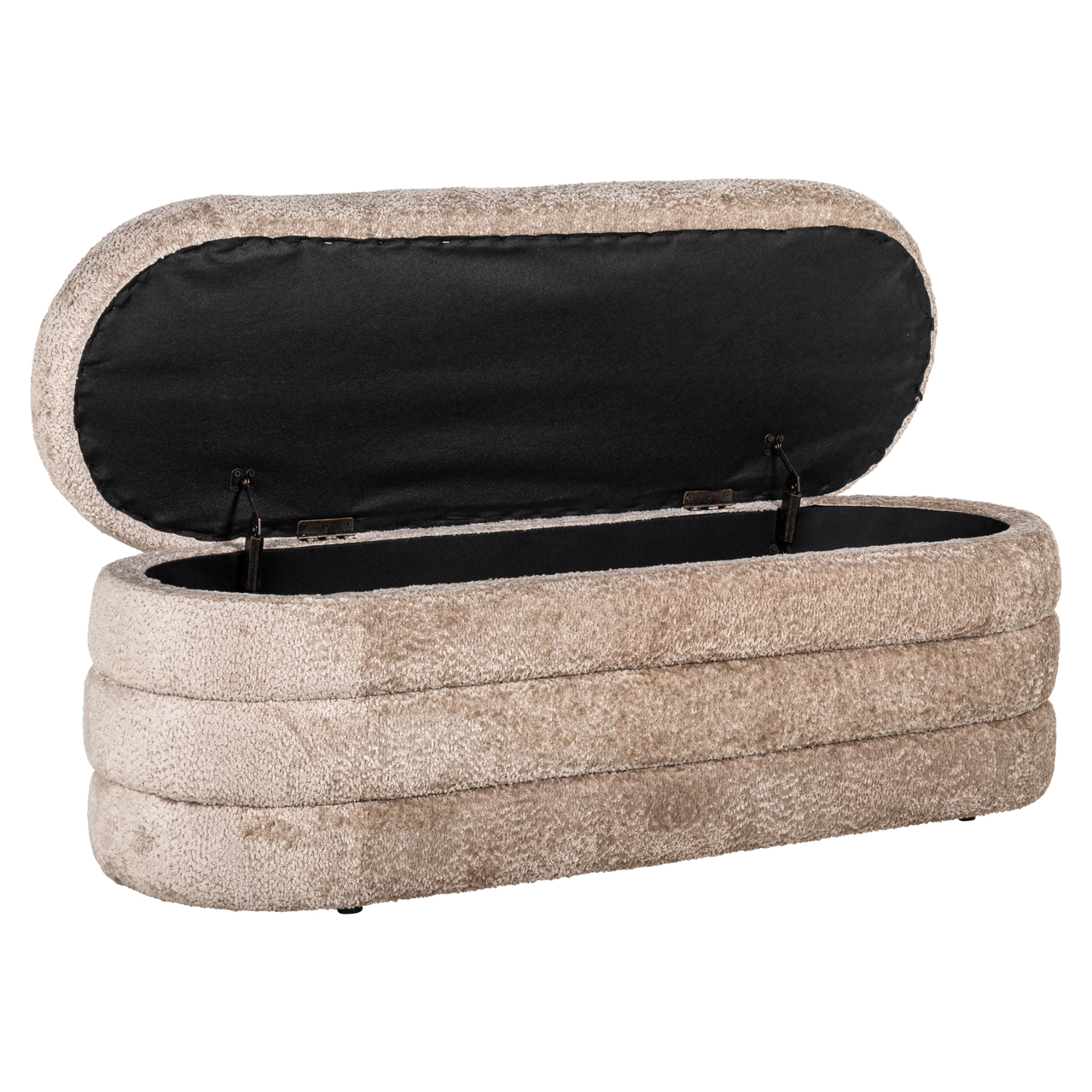 Voetenbank Poef Camille sheep naturel - Afbeelding 4