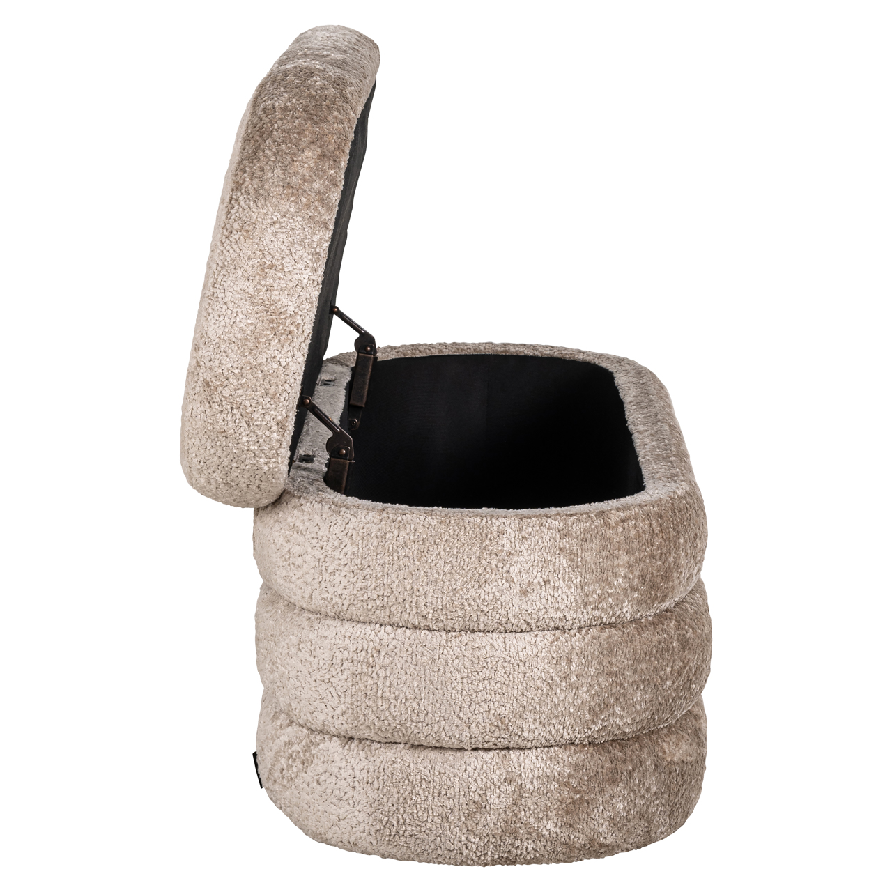 Voetenbank Poef Camille sheep naturel - Afbeelding 6