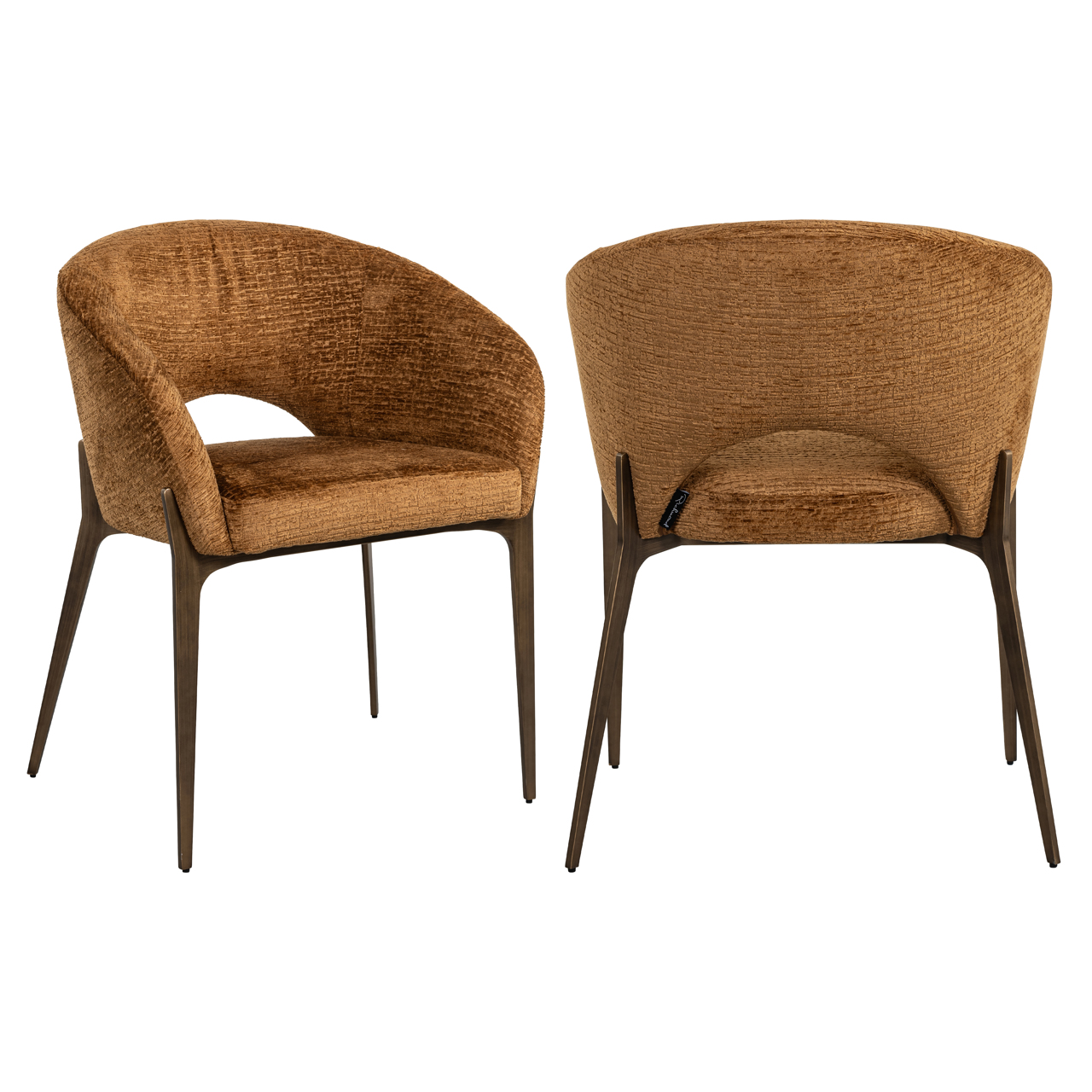 Eetkamerstoel Kenzi fusion cognac