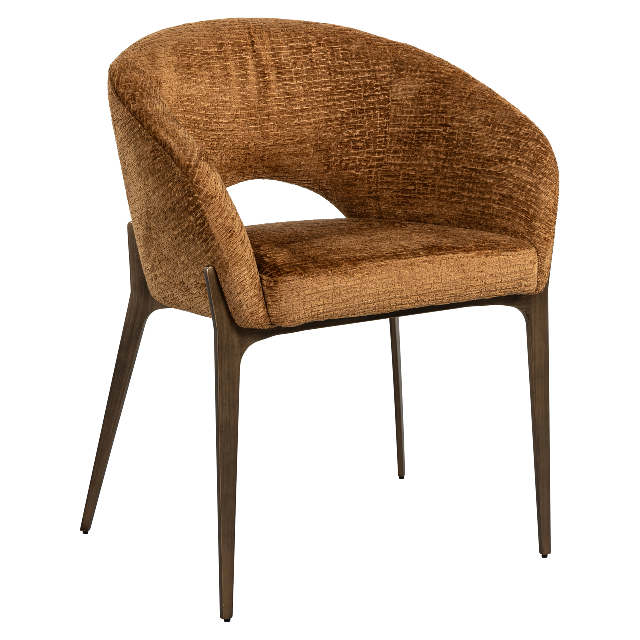 Eetkamerstoel Kenzi fusion cognac - Afbeelding 2