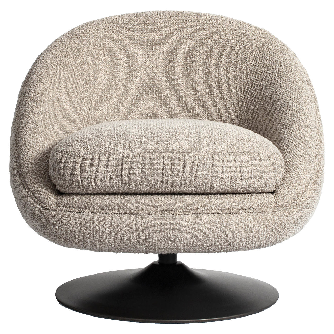 Loungestoel Nodo chunky draaibaar naturel - Afbeelding 3