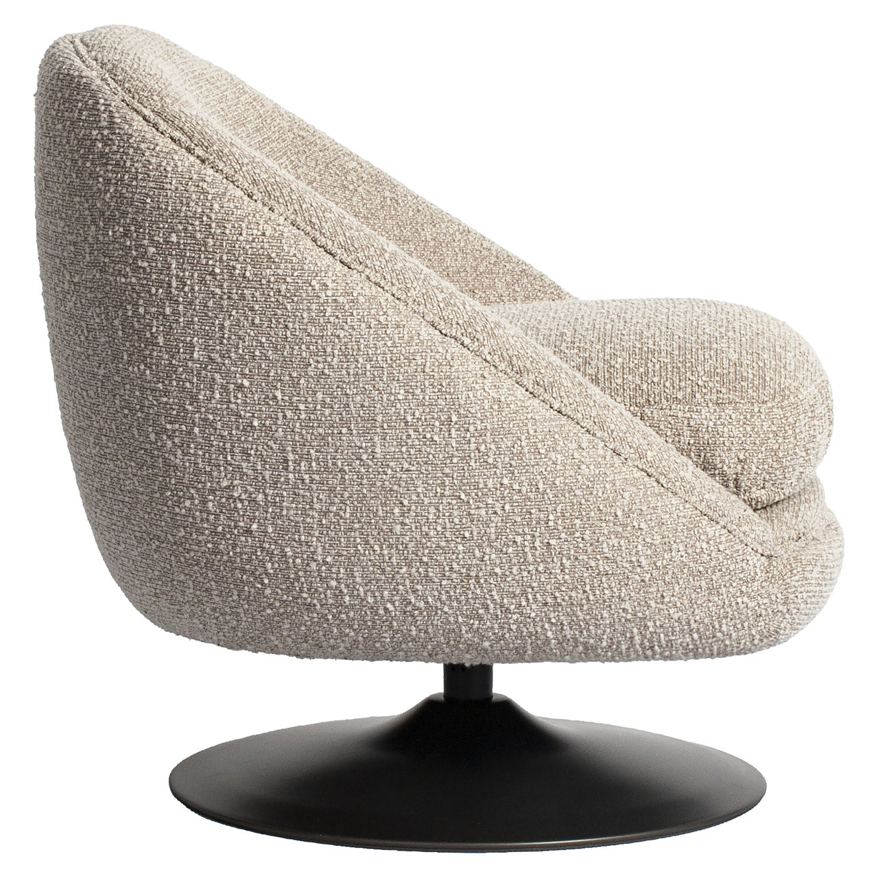 Loungestoel Nodo chunky draaibaar naturel - Afbeelding 4