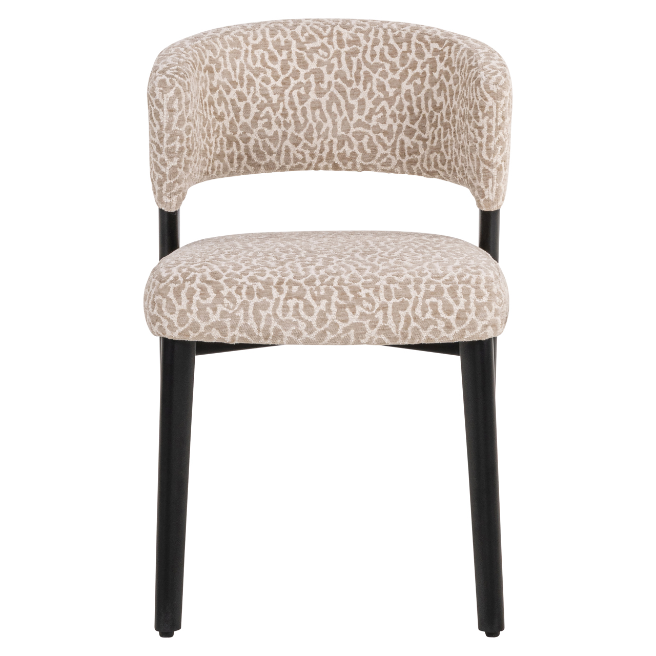 Eetkamerstoel Zeno leopard beige - Afbeelding 3