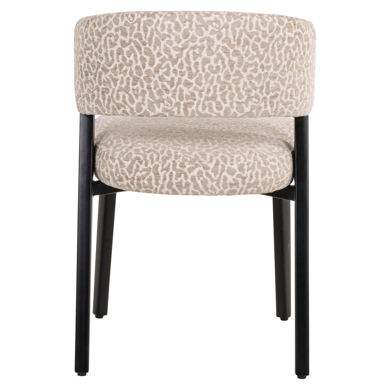 Eetkamerstoel Zeno leopard beige - Afbeelding 5