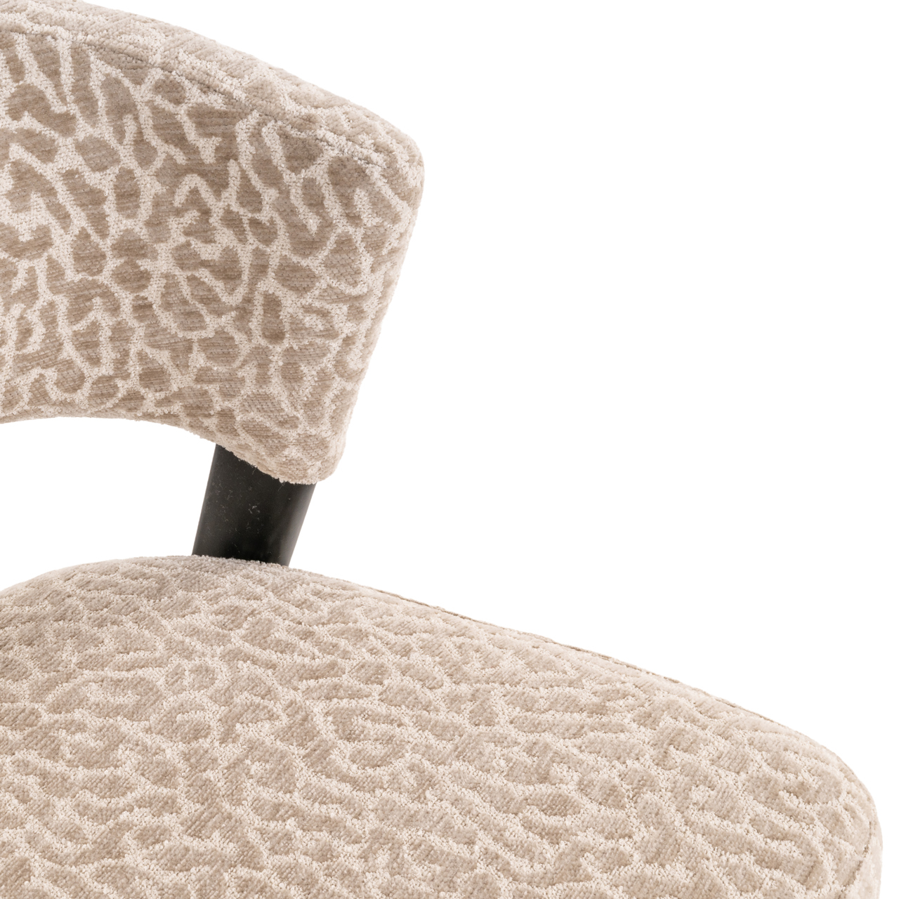 Eetkamerstoel Zeno leopard beige - Afbeelding 7