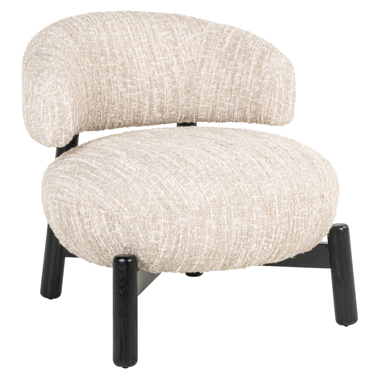 Loungestoel Ornella angora beige