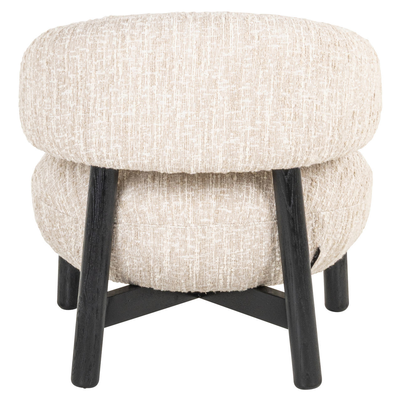 Loungestoel Ornella angora beige - Afbeelding 4