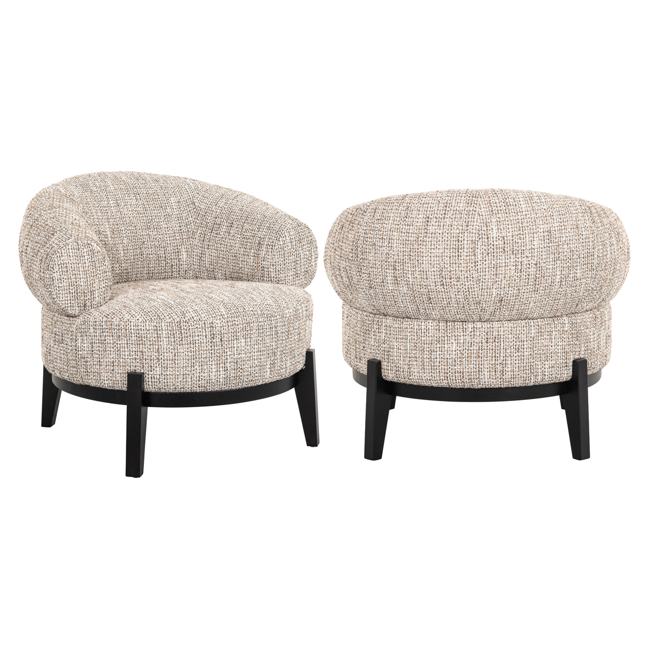 Loungestoel Montana trendy naturel