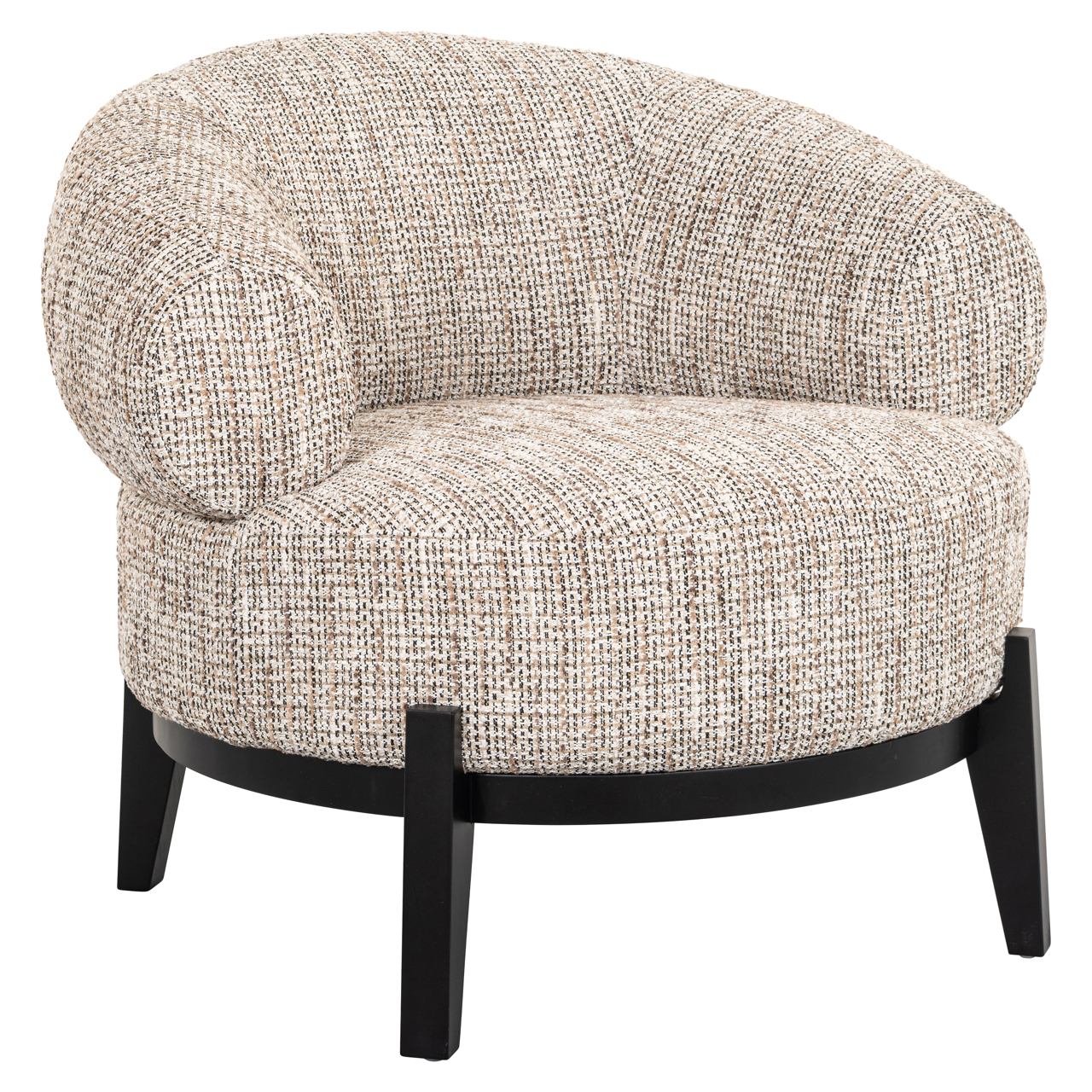 Loungestoel Montana trendy naturel - Afbeelding 2