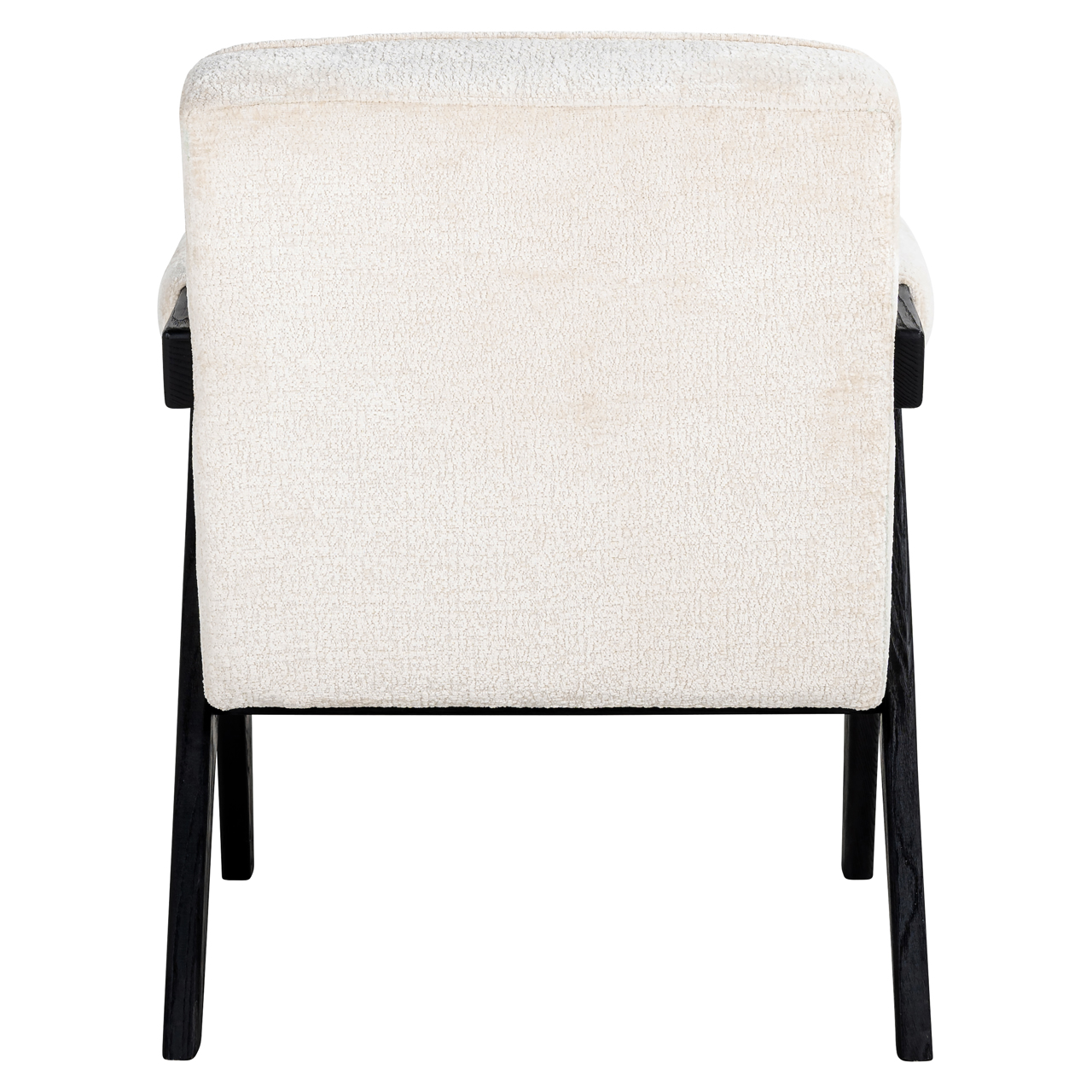 Lounge stoel Cooper white chenille - Afbeelding 3