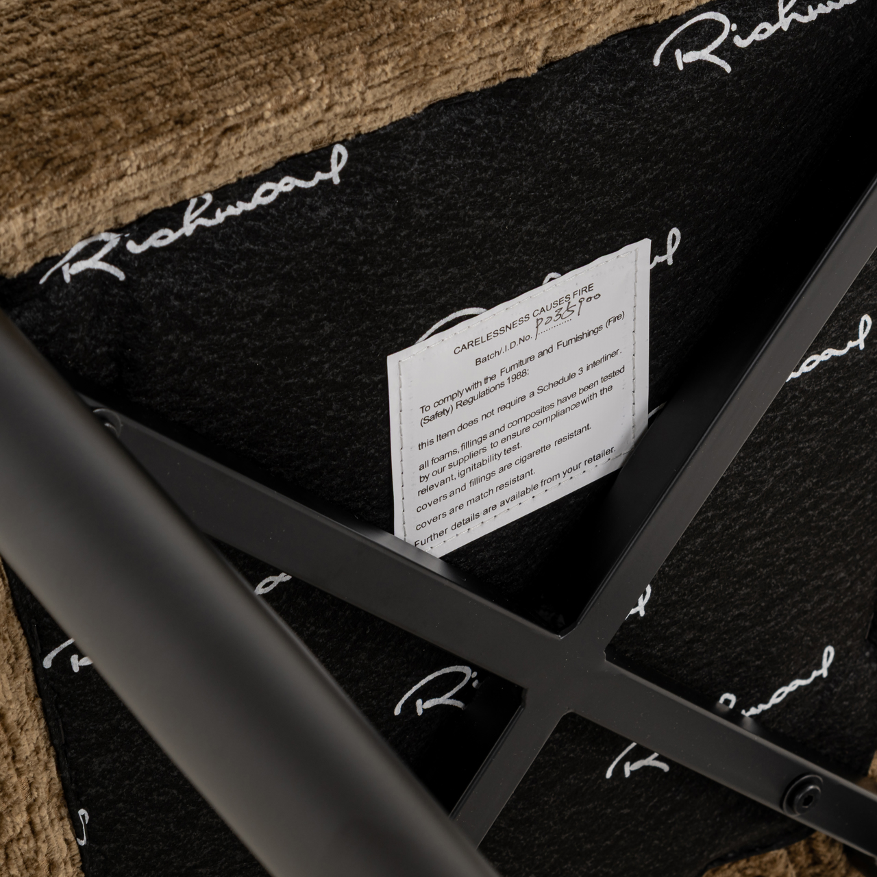Barstoel Taylor brandy fusion brandvertragend - Afbeelding 10