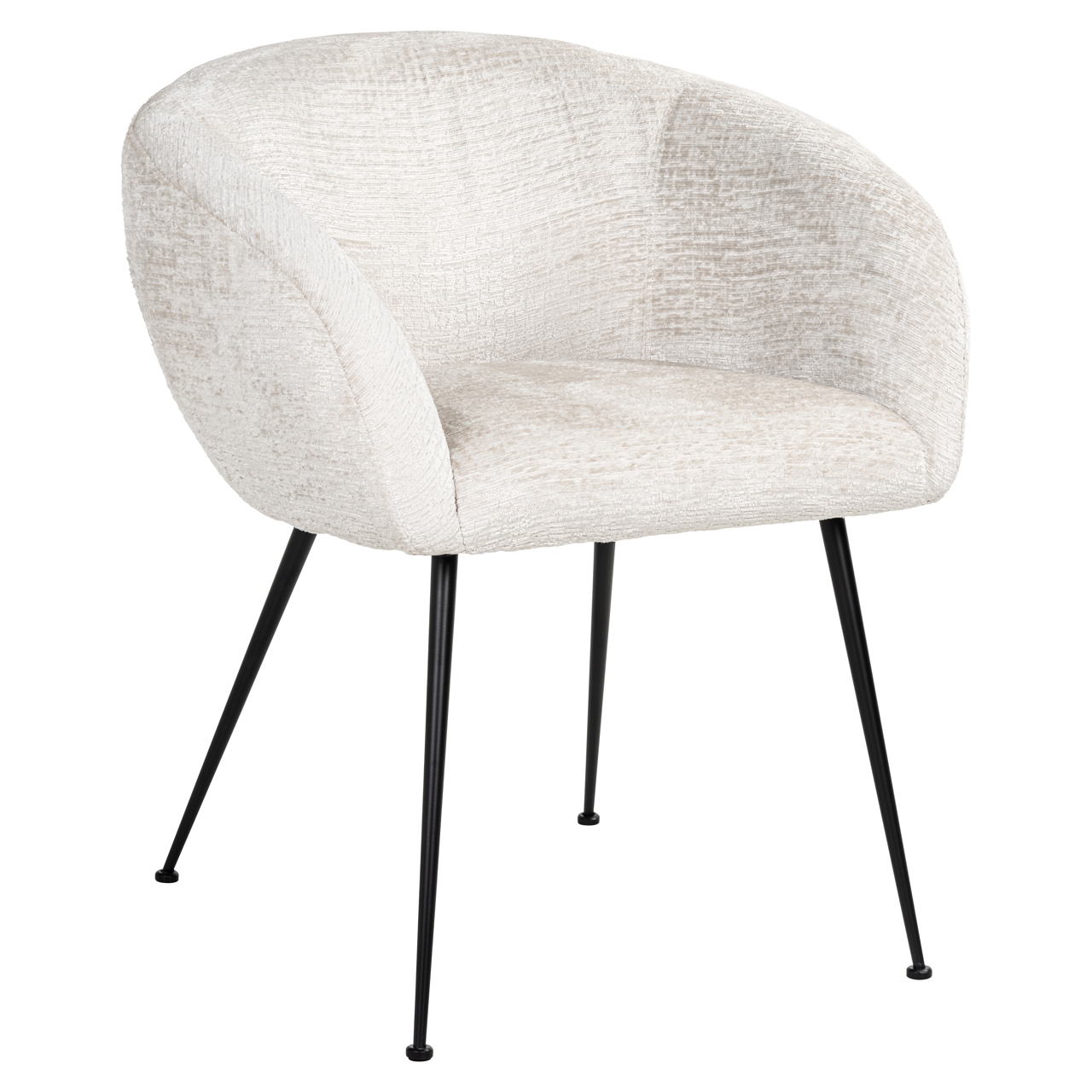 Eetkamerstoel Ruby cream fusion - Afbeelding 2