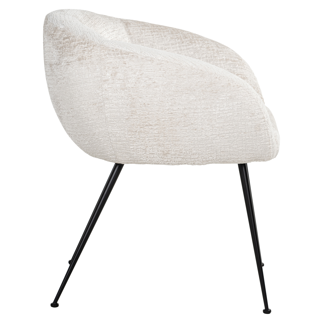 Eetkamerstoel Ruby cream fusion - Afbeelding 3