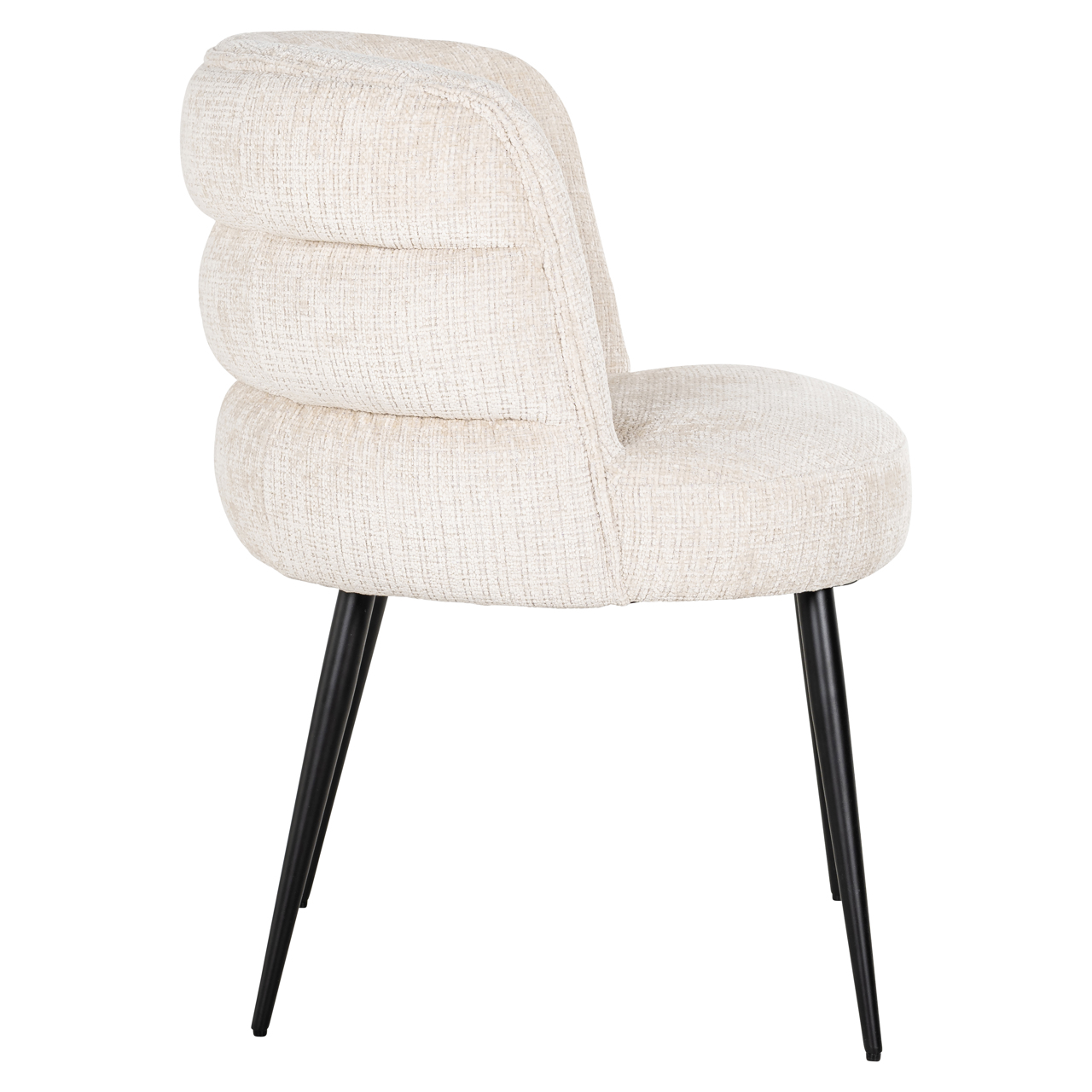 Eetkamerstoel Stella niagara brandvertragend beige - Afbeelding 3