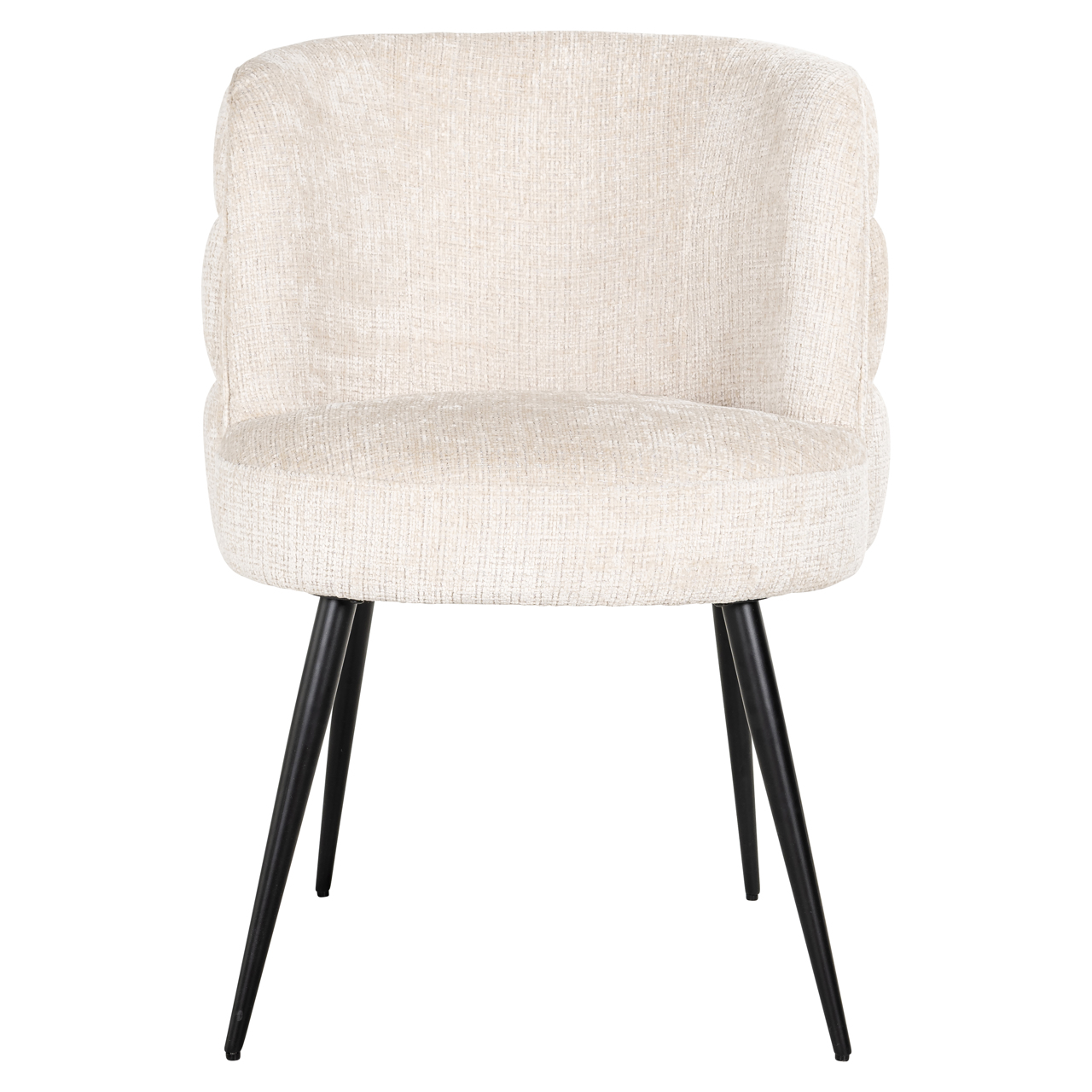 Eetkamerstoel Stella niagara brandvertragend beige - Afbeelding 5