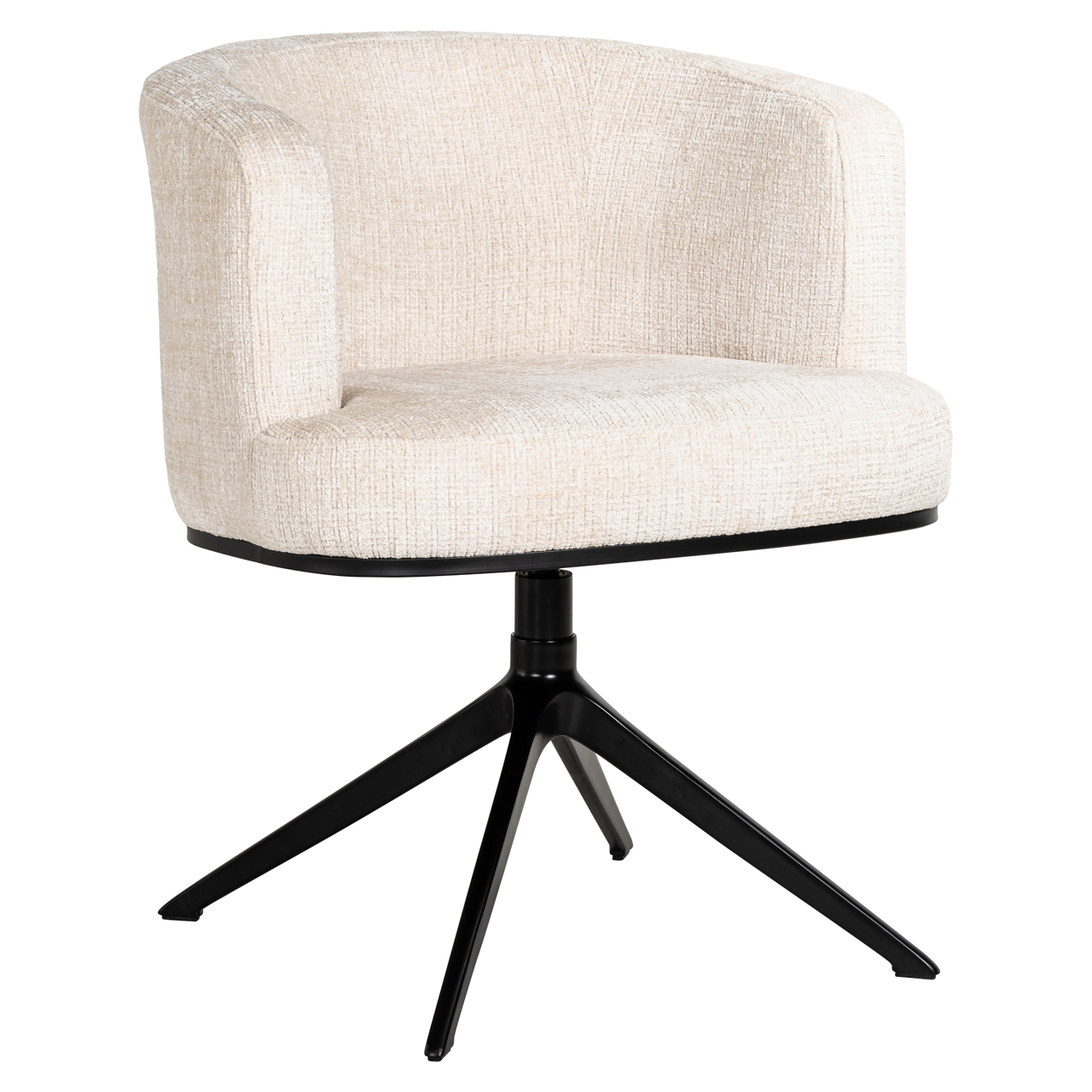 Eetkamerstoel Cheyenne niagara draaibaar beige - Afbeelding 2