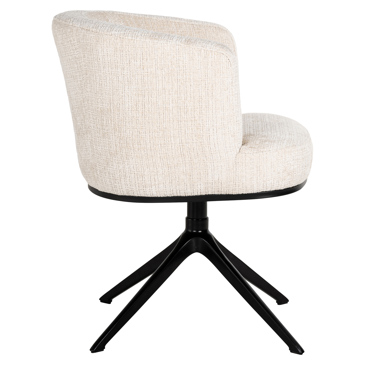 Eetkamerstoel Cheyenne niagara draaibaar beige - Afbeelding 3