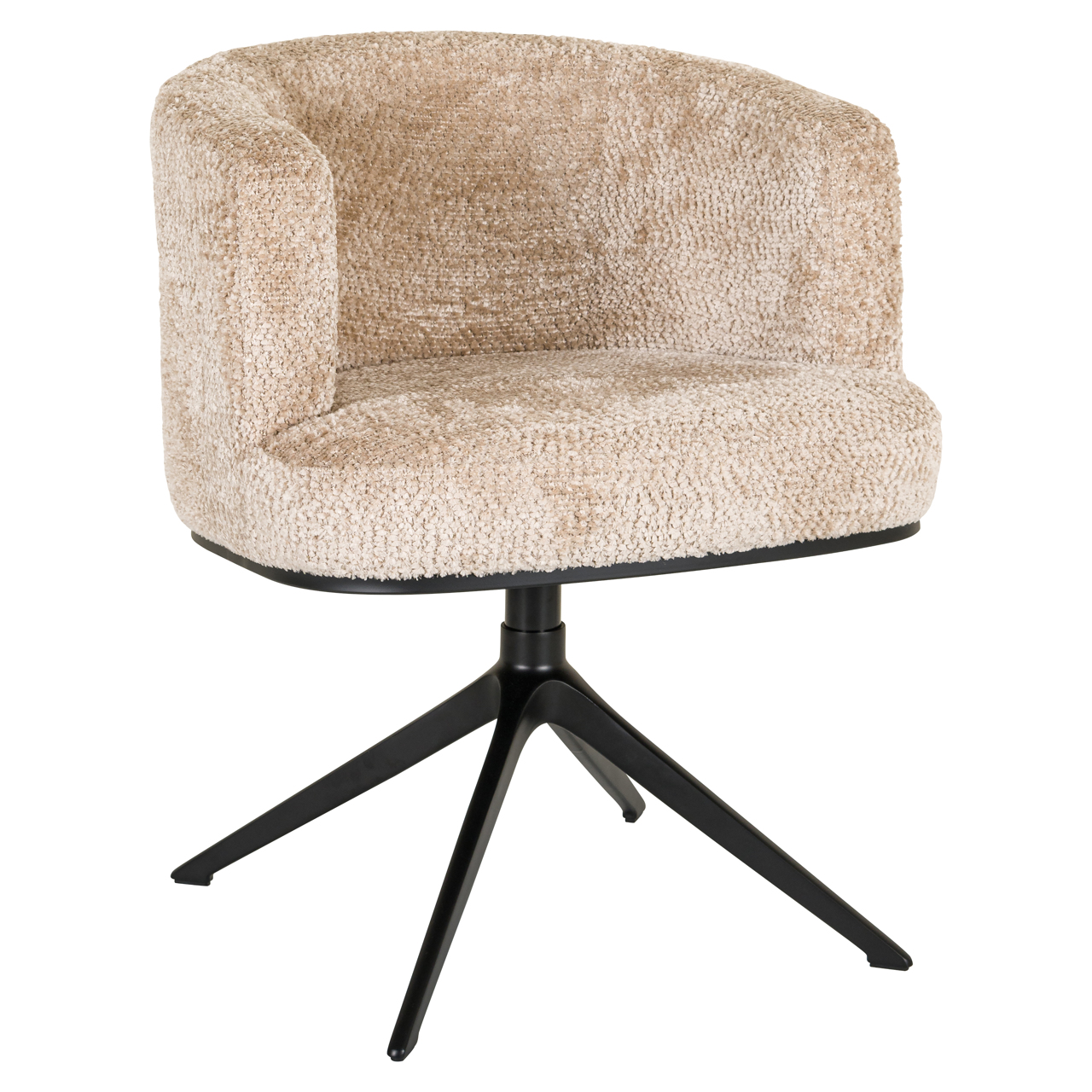 Eetkamerstoel Cheyenne lovely draaibaar beige - Afbeelding 2