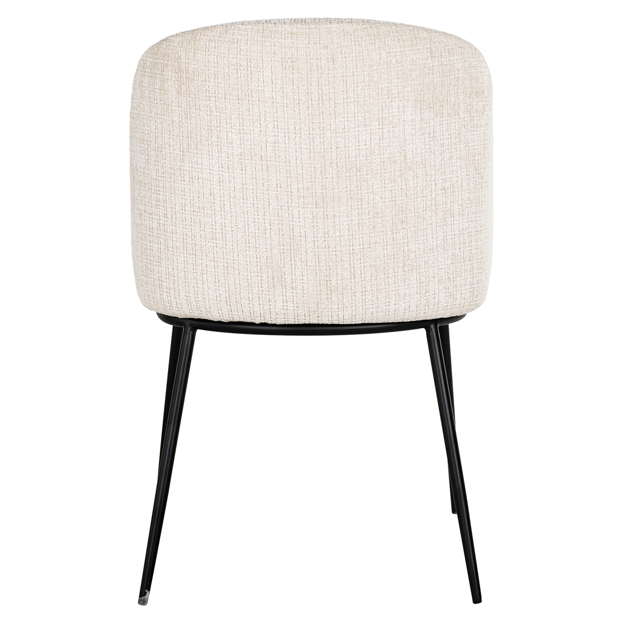 Eetkamerstoel Elvi niagara beige fire retardant (Set of 2) - Afbeelding 4