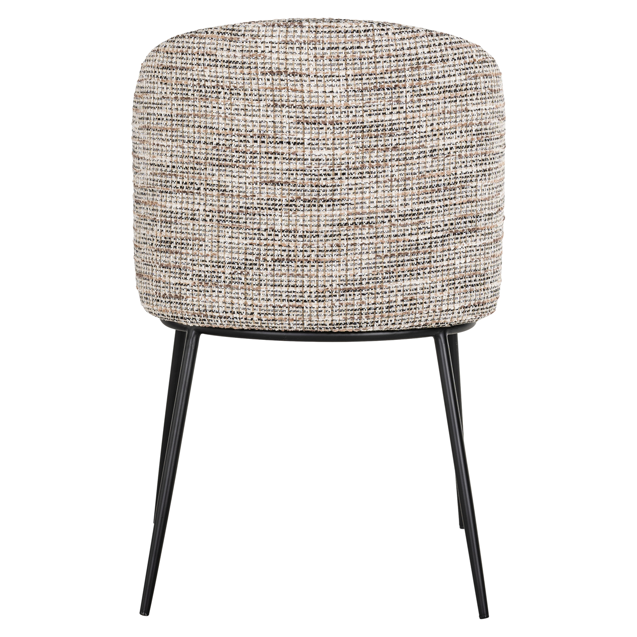 Eetkamerstoel Elvi trendy brandvertragend naturel set van 2 - Afbeelding 4