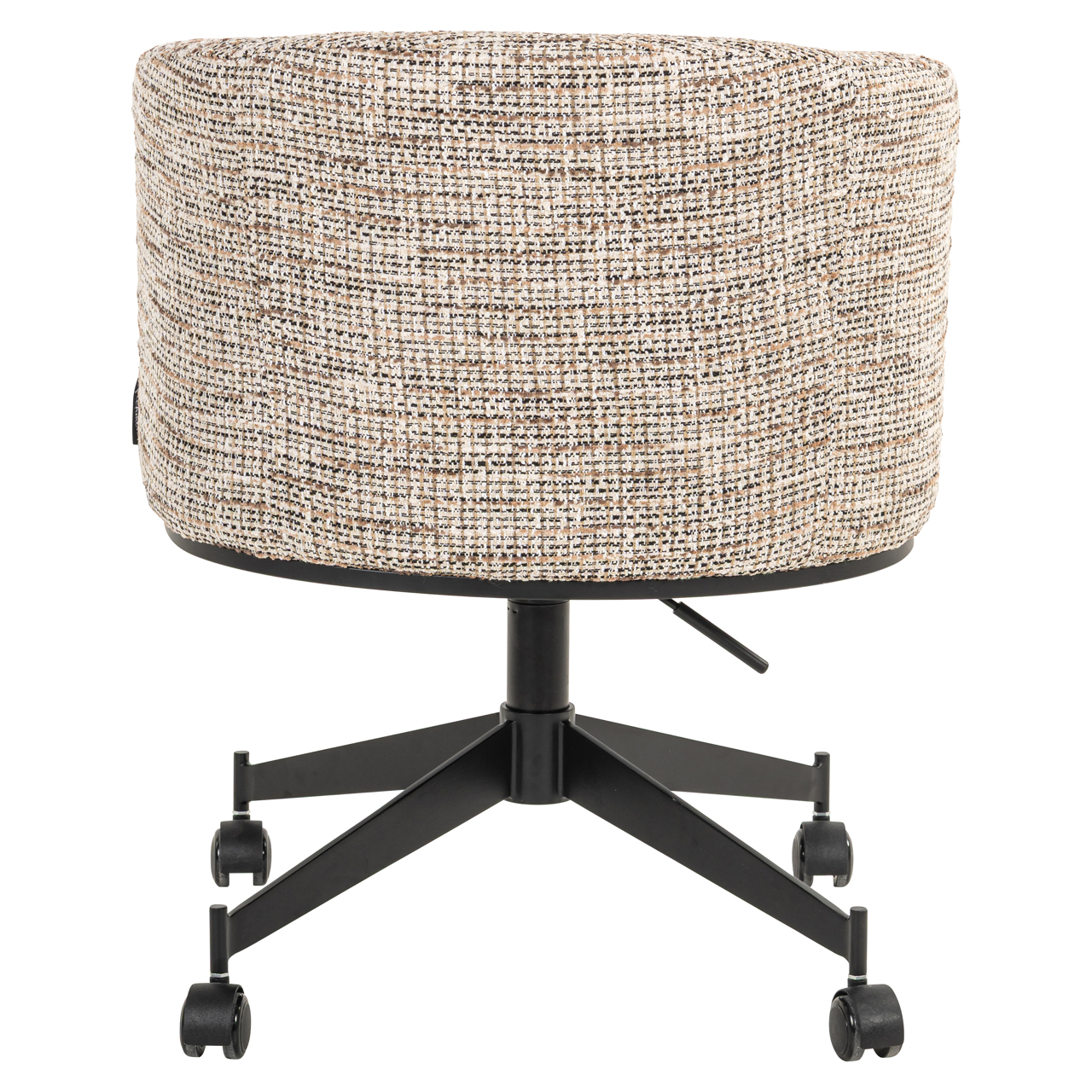 Eetkamerstoel Rochenne trendy on wheels draaibaar naturel - Afbeelding 12