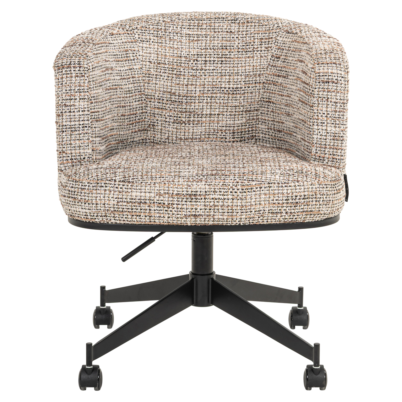 Eetkamerstoel Rochenne trendy on wheels draaibaar naturel - Afbeelding 13