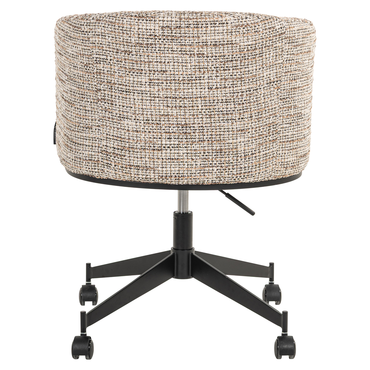 Eetkamerstoel Rochenne trendy on wheels draaibaar naturel - Afbeelding 16