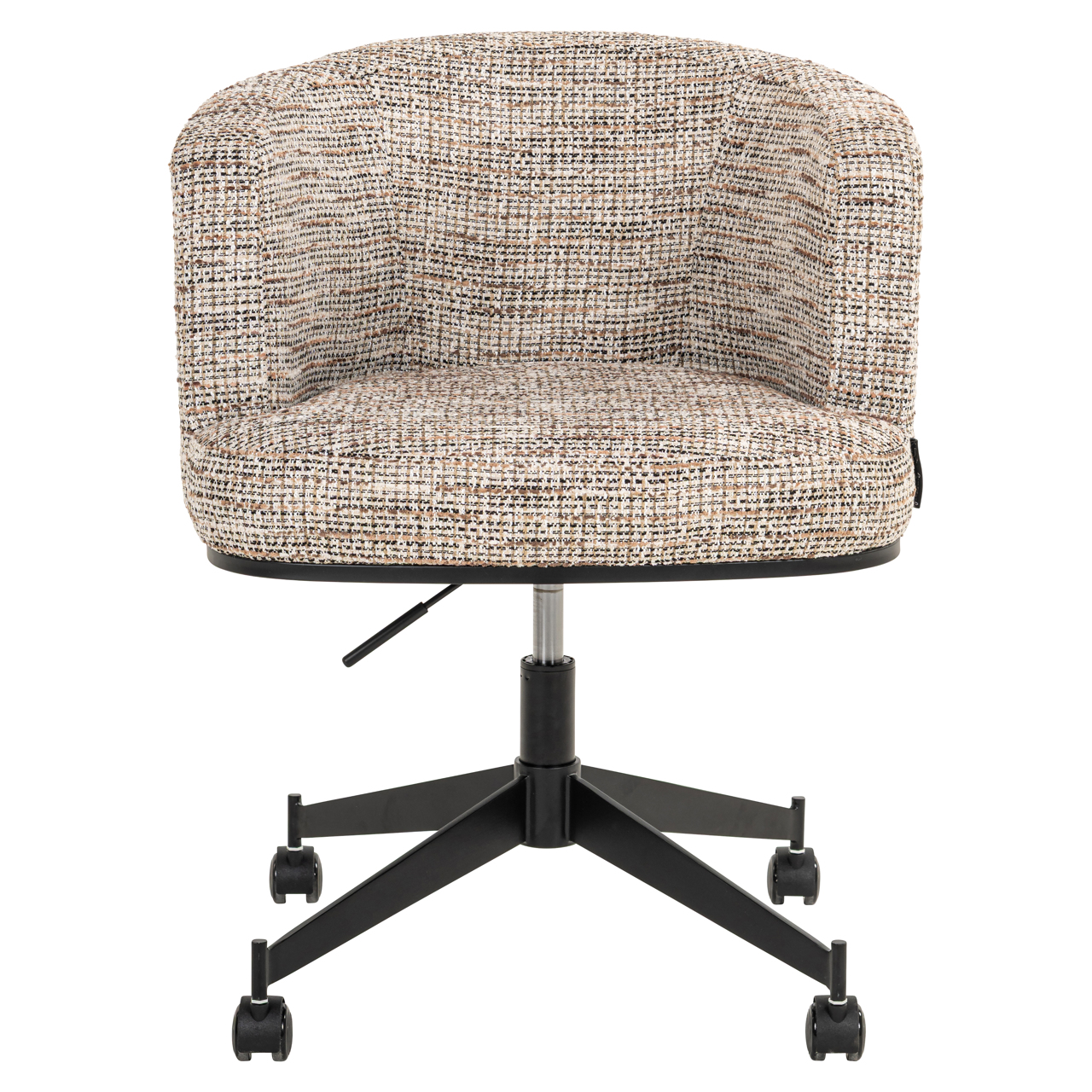 Eetkamerstoel Rochenne trendy on wheels draaibaar naturel - Afbeelding 17