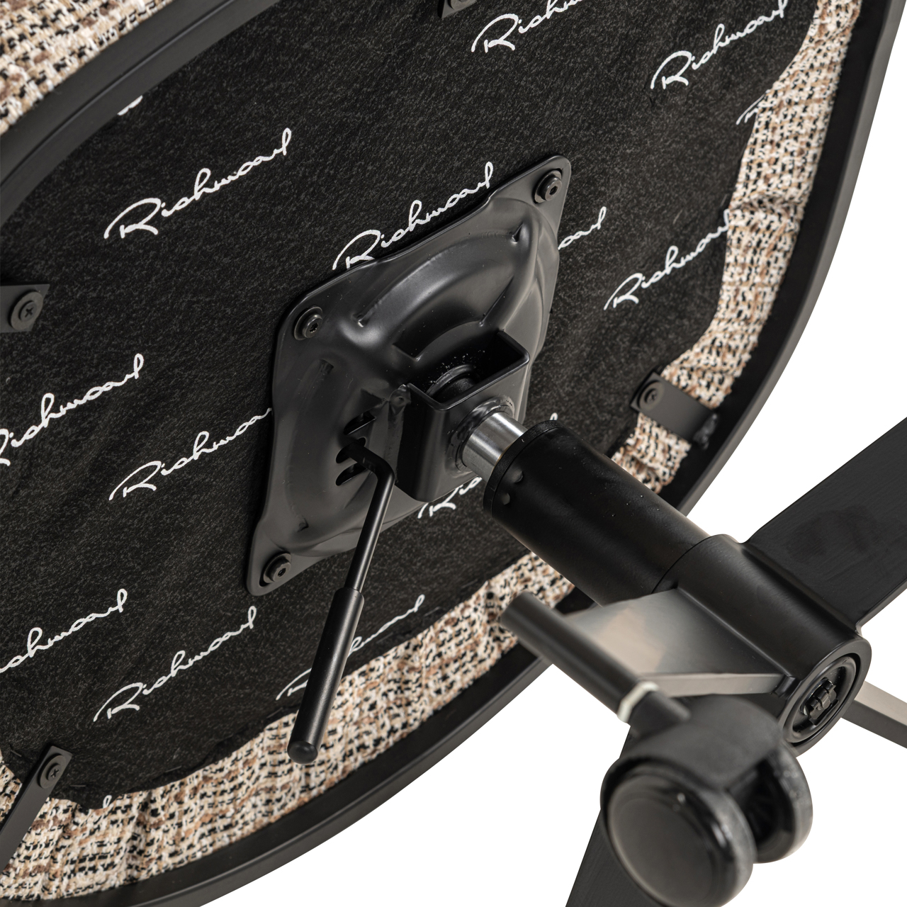 Eetkamerstoel Rochenne trendy on wheels draaibaar naturel - Afbeelding 9