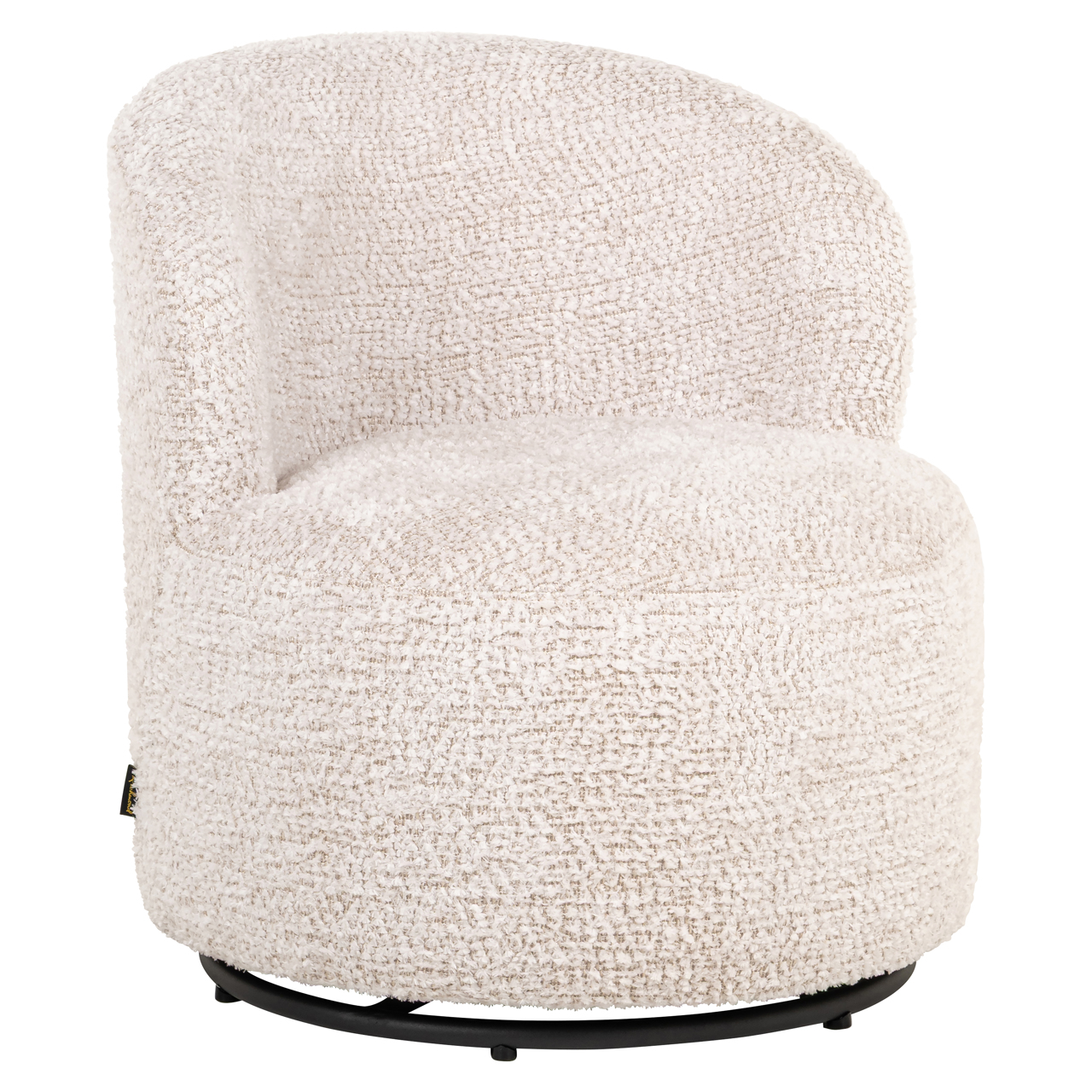 Loungestoel Jackie lovely kids draaibaar crème - Afbeelding 2