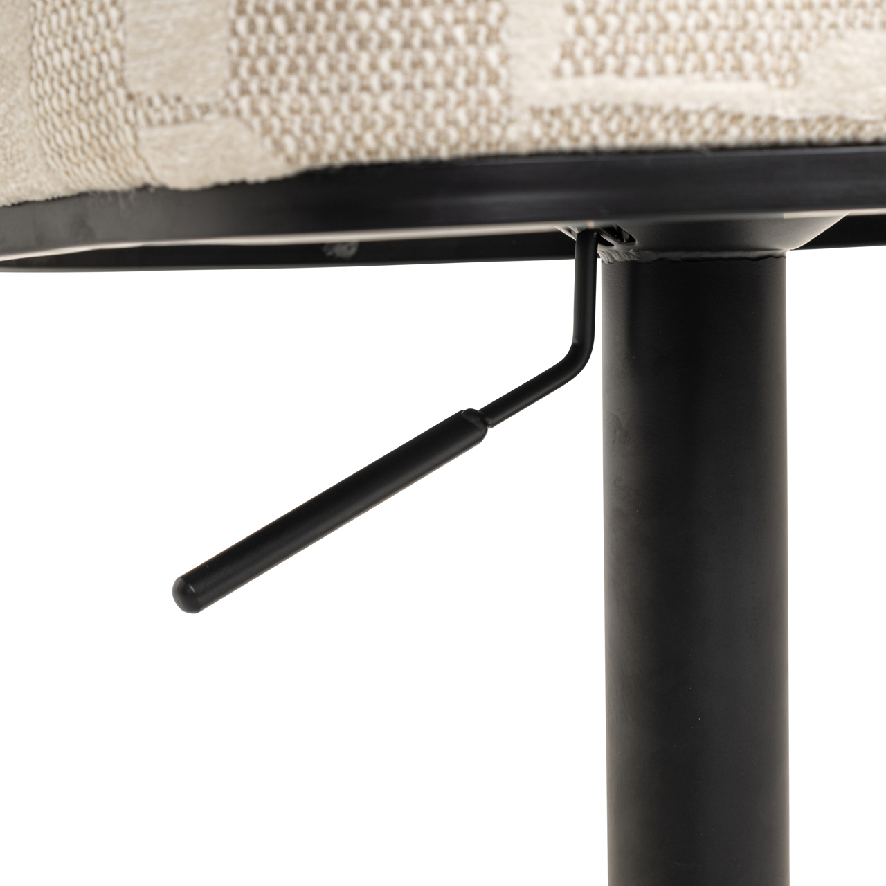 Barstoel Cheyenne graffic draaibaar beige - Afbeelding 5